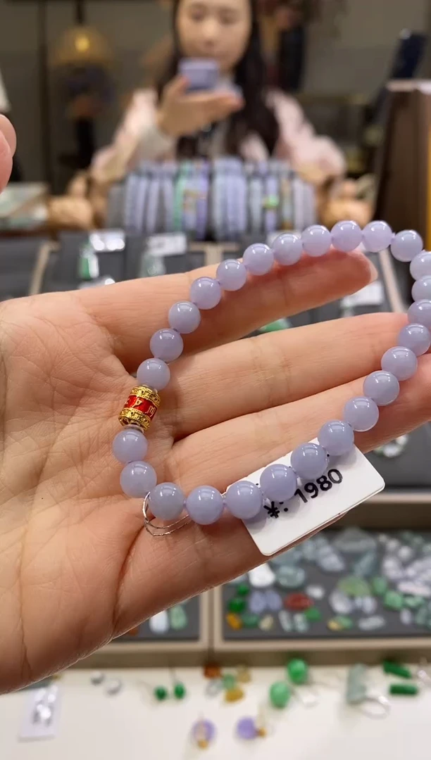 未镶嵌手链翡翠手串