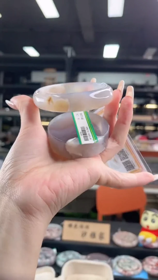 未镶嵌手镯石英质玉60圈口（赠品镯心）1560483