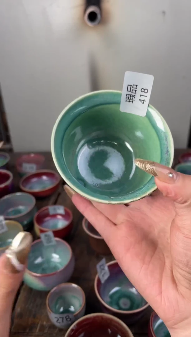 【闪购商品】摆件钧瓷手工茶器窑变