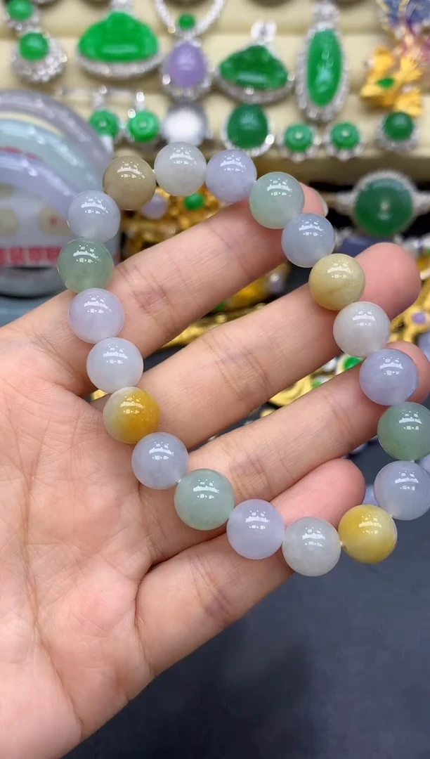 未镶嵌手链翡翠165-中国好珍宝