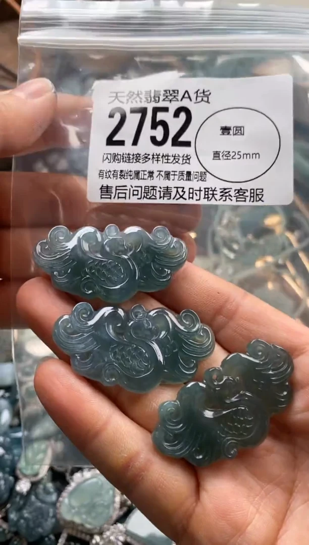 【闪购商品】翡翠颈饰未镶嵌多样性发其一2752