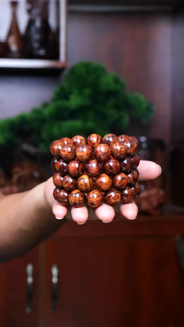 黄花梨/降香黄檀手串/手链海南黄花梨1.8手串多样性发一