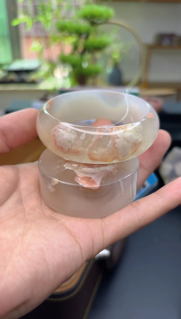 【闪购商品】石英质玉手镯未镶嵌C864(62圈赠送镯心)