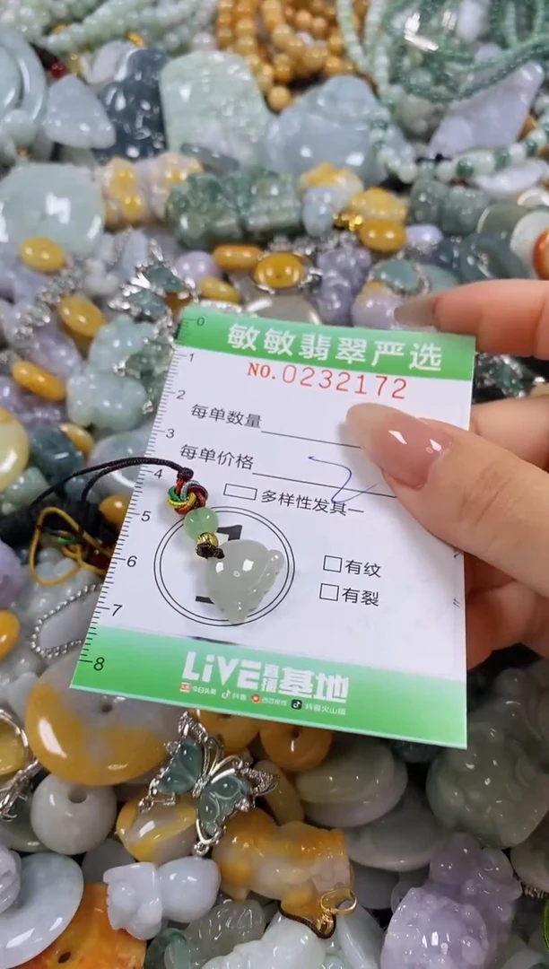 翡翠未镶嵌颈饰闪购0232172