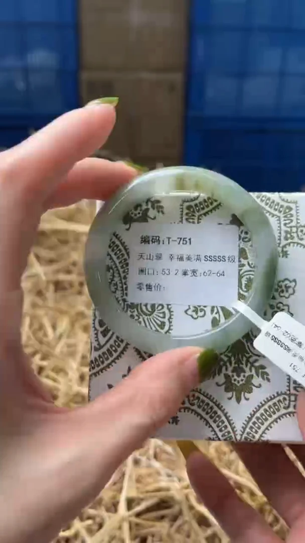 未镶嵌手镯石英质玉T751