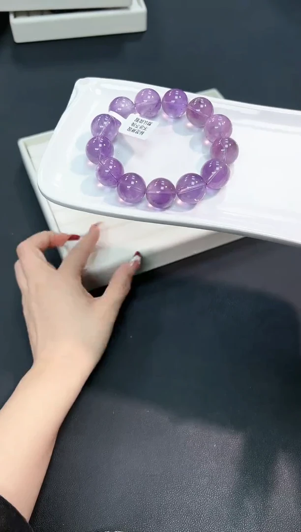 【闪购商品】水晶手串未镶嵌89s多样性发其一/1条17mm默认微瑕