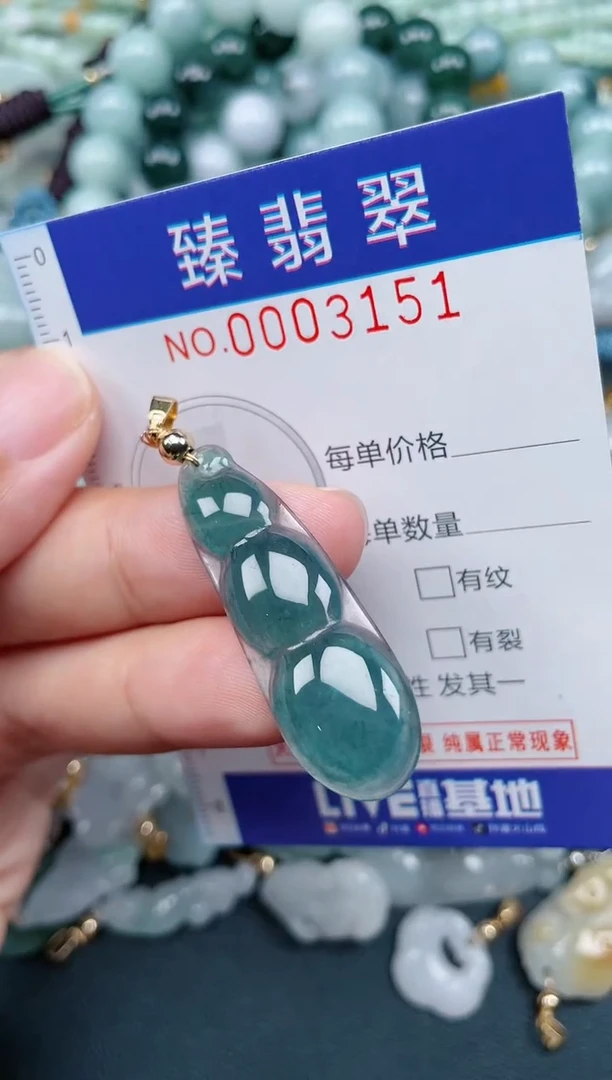 翡翠未镶嵌颈饰.0003151