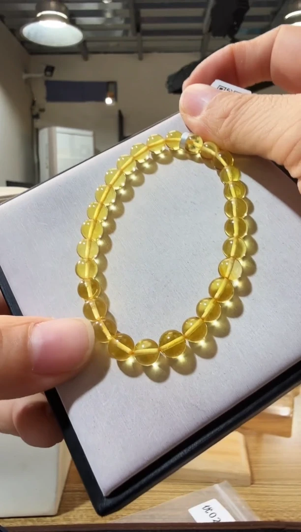 手链琥珀未镶嵌优0304 约6mm