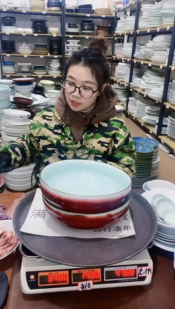 【闪购商品】盘249号链接景德镇酒店陶瓷瑕疵处理