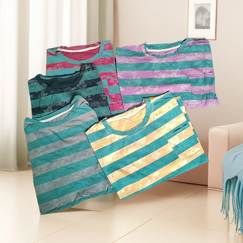 6531（飞儿同款）夏季薄款短袖t恤时尚休闲小众女装冰爽棉