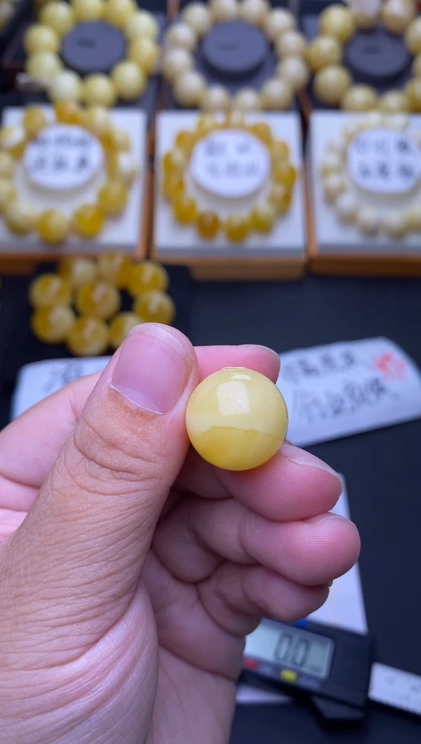 裸石琥珀未镶嵌 大小姐珠宝严选35