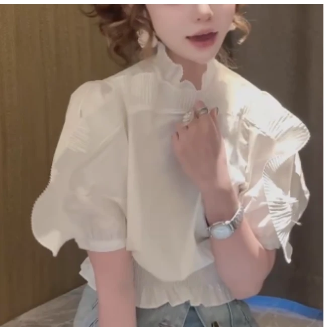 2025夏季新款网红同款洋气减龄气质轻熟时尚打底衫lxS
