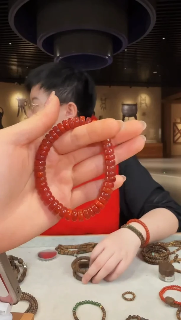 【闪购商品】南红玛瑙手链未镶嵌南红手串