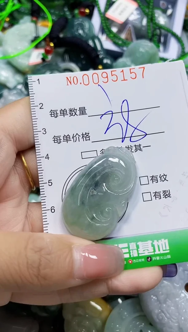 颈饰未镶嵌翡翠翡翠闪购Y0095157
