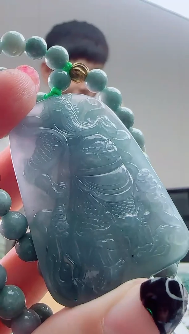 颈饰未镶嵌翡翠天然A货翡翠  多样性发其一