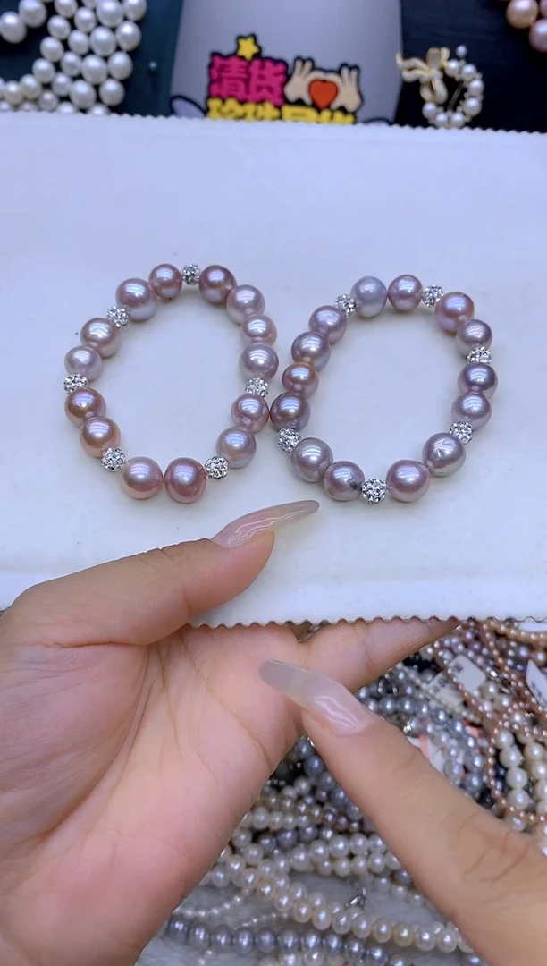 淡水珍珠手绳未镶嵌珍珠手链