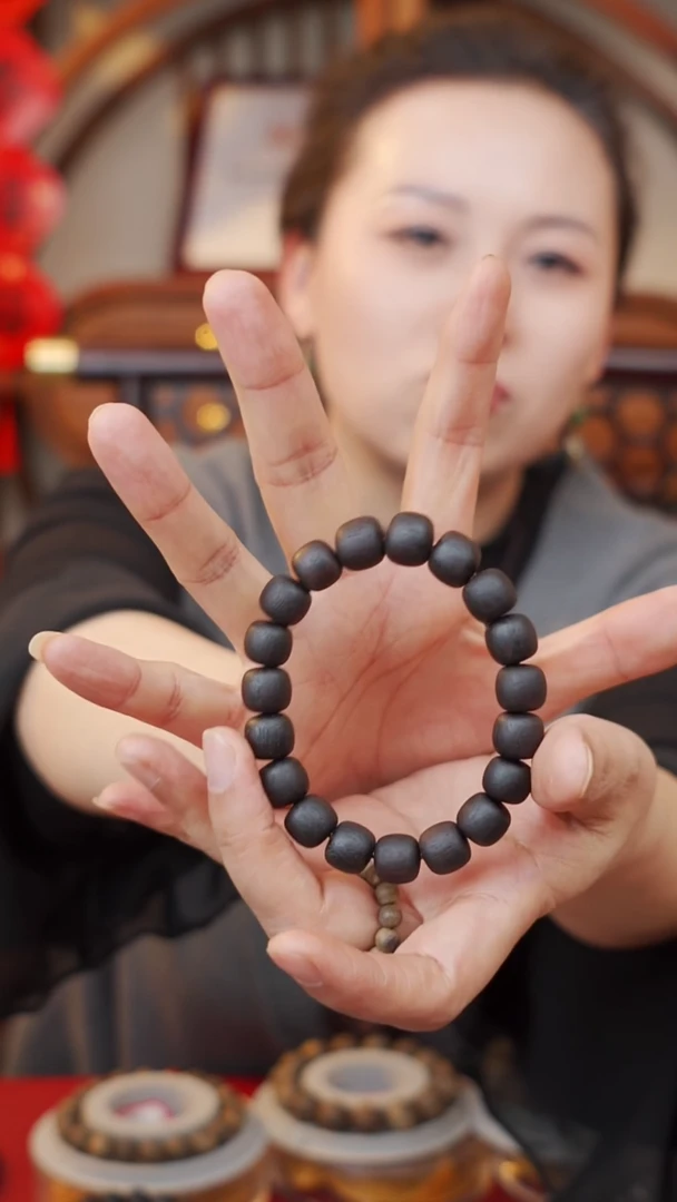 【闪购商品】降真香手串/手链海南三宝降真香卡10苹果珠单圈手串