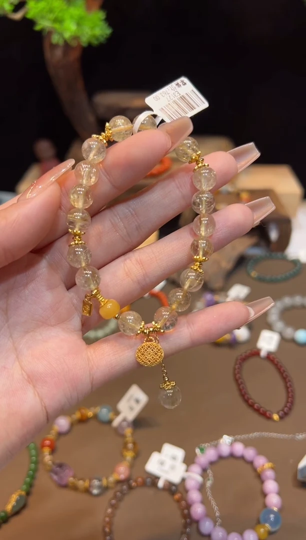 【闪购商品】水晶手链未镶嵌手饰@@E3127