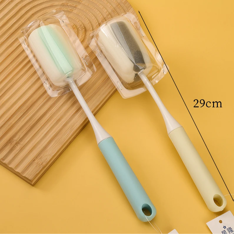 清除水垢清死角易清洗杯刷清洁刷清洁球瓶刷长柄多功能刷子去污