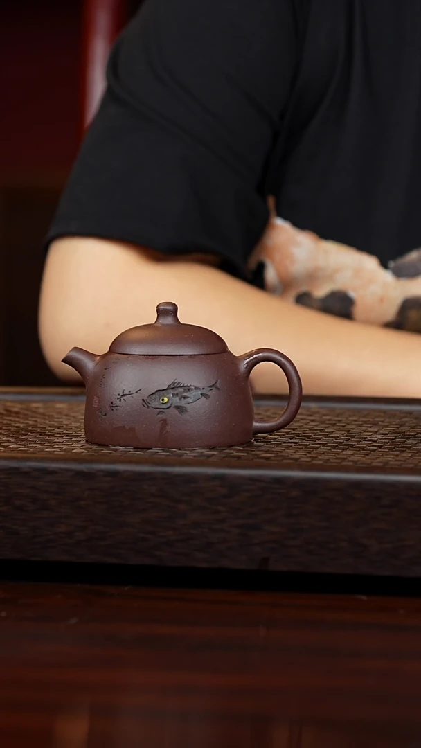 86丹壶溢香紫砂壶130毫升