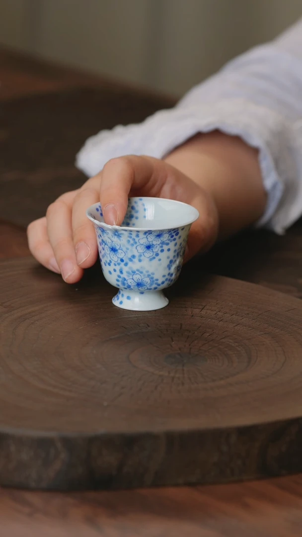 景德镇手绘茶杯茶杯