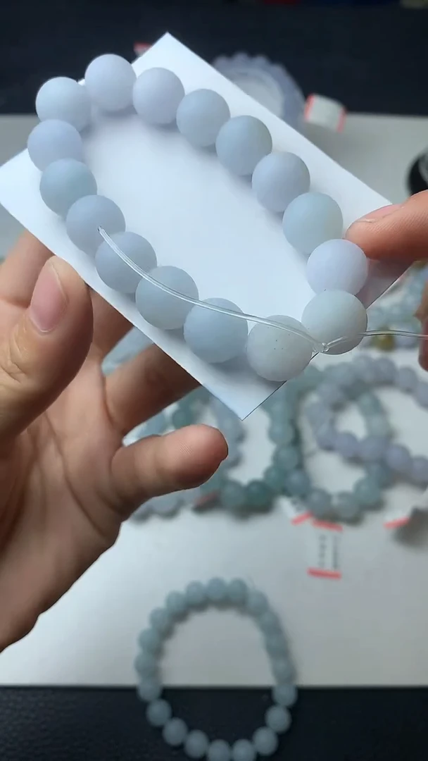 定制翡翠未镶嵌紫*檀珠子