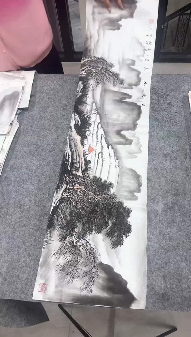 国画丹青专属福利-水墨床头画