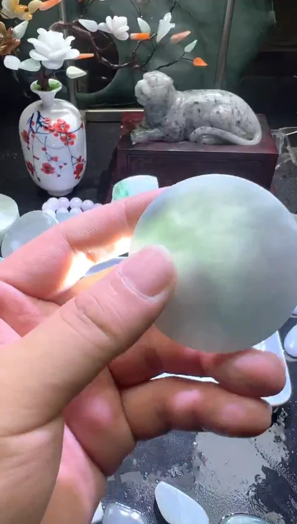 未镶嵌挂件翡翠天然缅甸翡翠A货