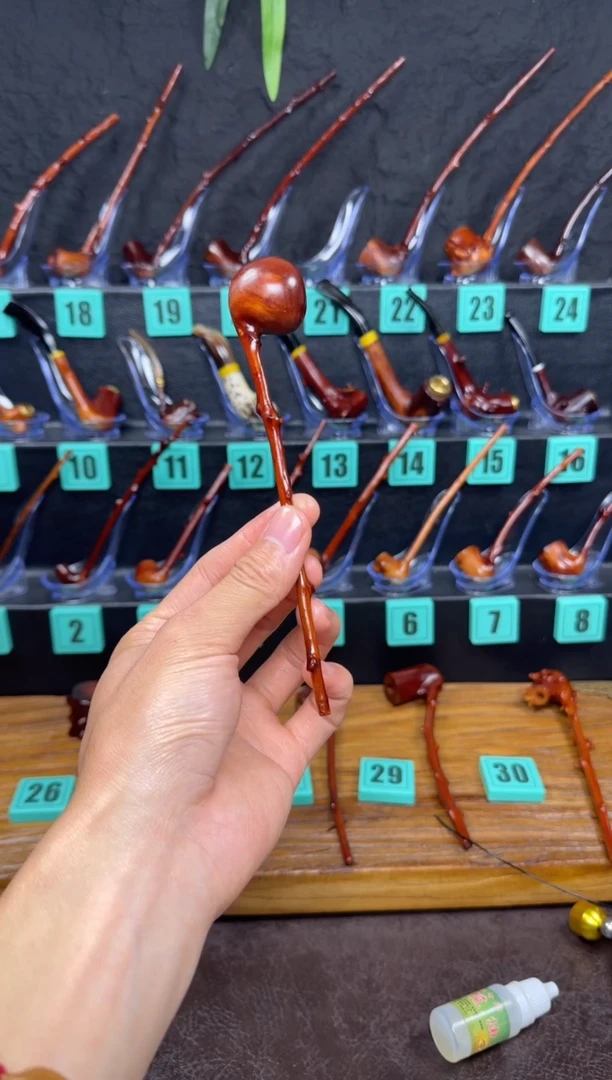 一物一图檬子木手工香烟嘴