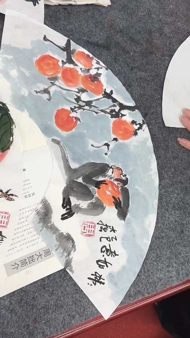 国画周大拙/国画/花鸟