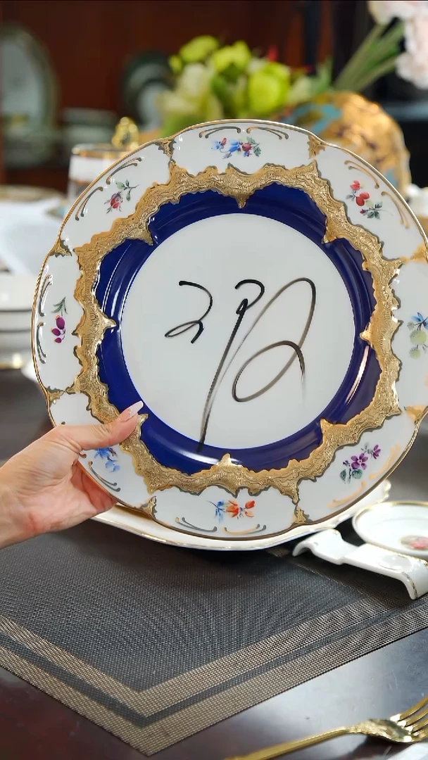 瓷片11英寸平盘1个