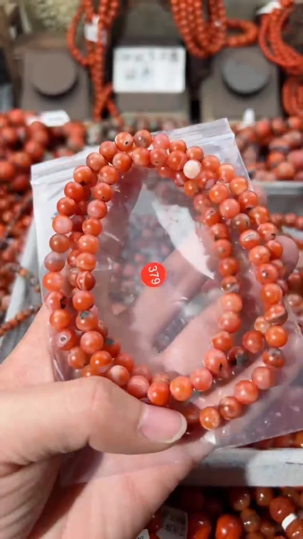 【闪购商品】南红玛瑙手串未镶嵌7
