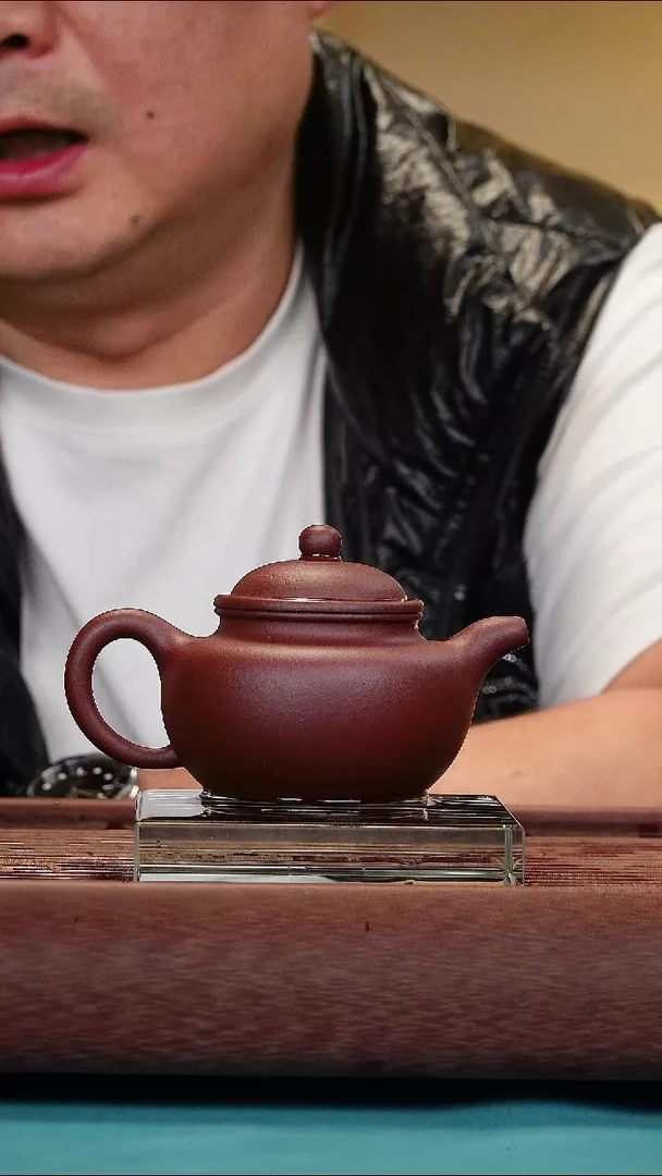 茶壶紫砂景舟掇球 底槽清 160cc 李鑫制