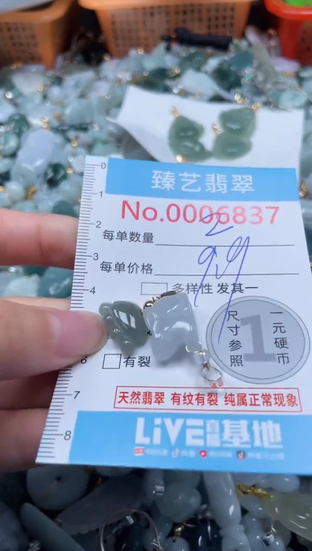 颈饰未镶嵌翡翠6837