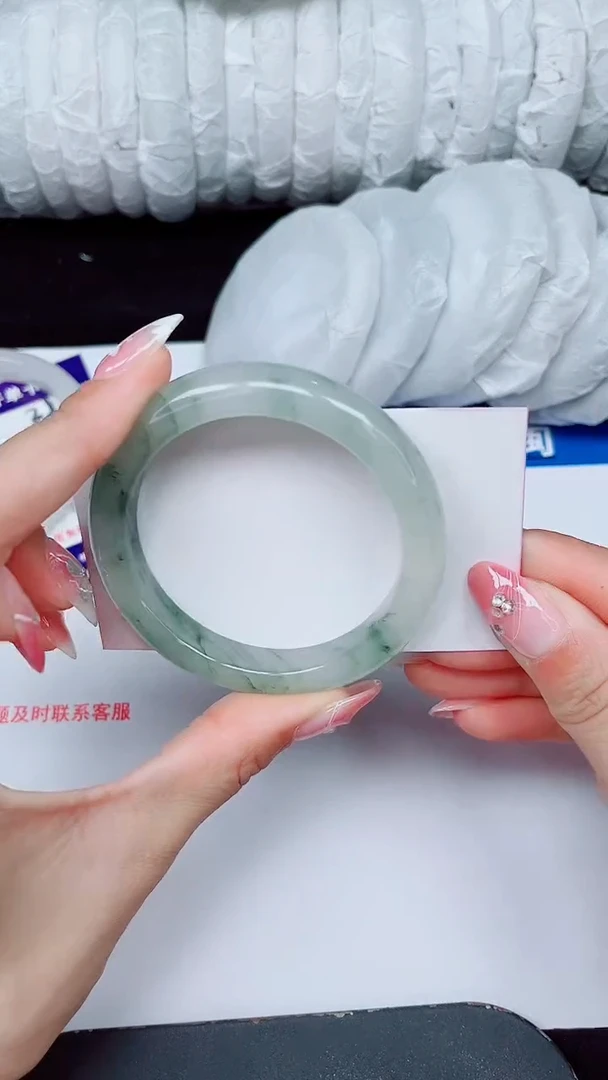 未镶嵌手镯石英质玉389-52/53