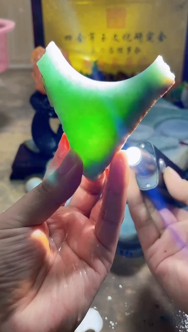 翡翠挂件未镶嵌A货常星1560
