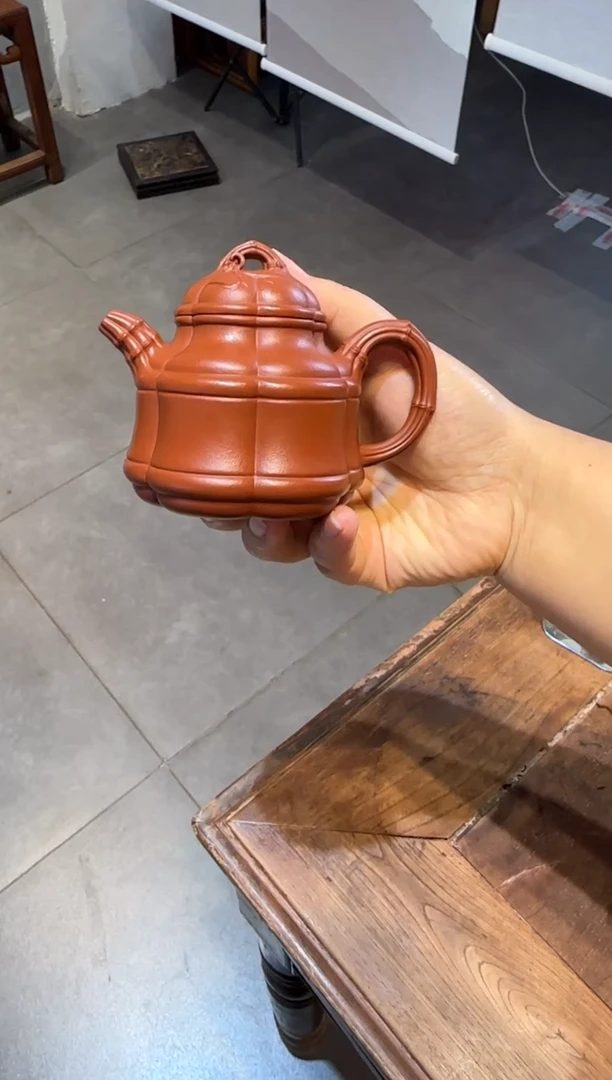 茶壶紫砂爸***局海棠竹鼎