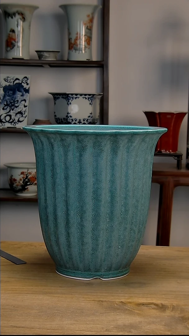 景德镇陶瓷手工花盆