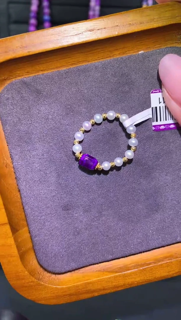 【闪购商品】苏纪石（舒俱来），18K金镶嵌舒俱来戒指