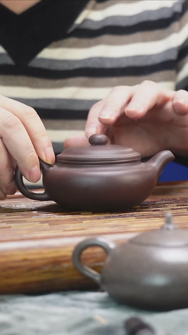茶壶紫砂老紫泥仿古