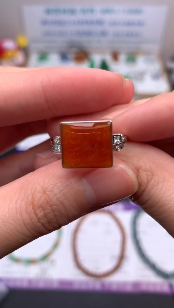 【闪购商品】定制翡翠18K金镶嵌模式推广期24小时鉴赏期