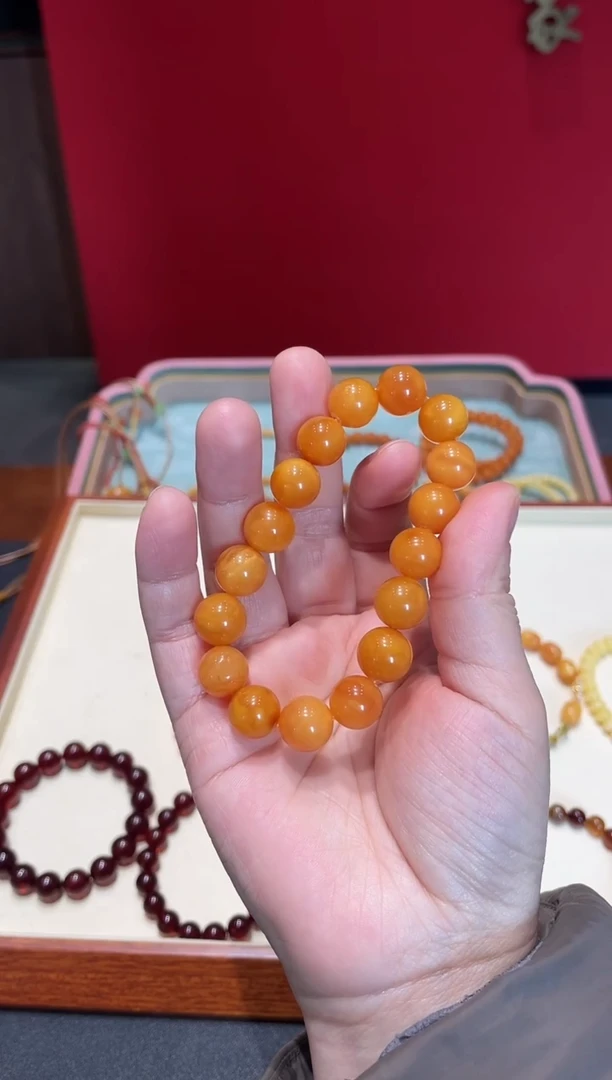 蜜蜡颈饰未镶嵌11.5mm