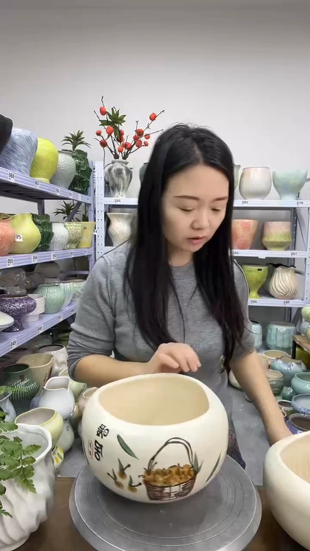 【12.6号】花盆  高： 15 口：18