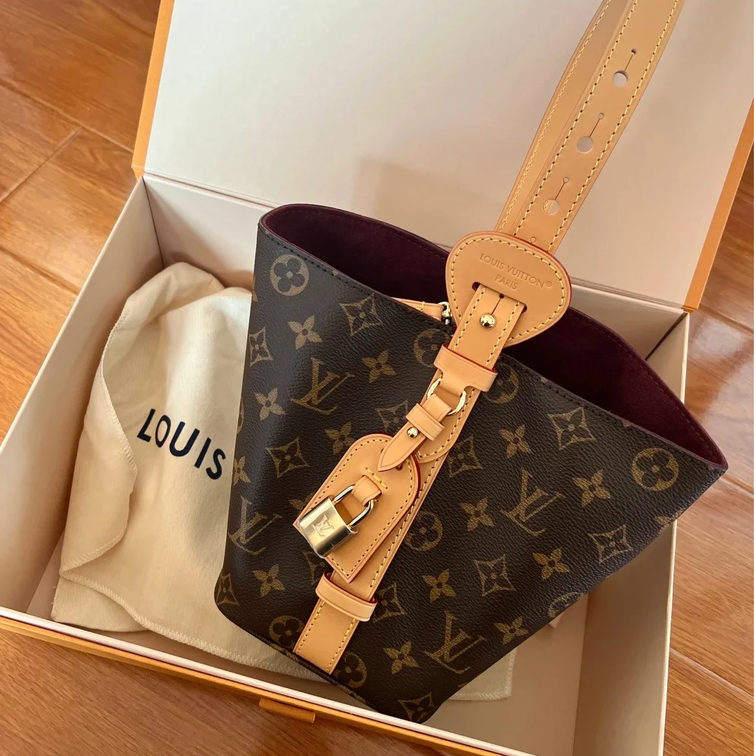 99新 LouisVuitton/路易威登 小花JerryALL IN BB 小号印花 老花