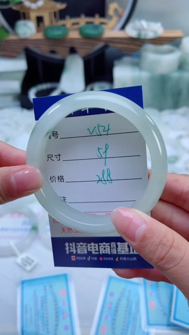 未镶嵌首饰石英质玉（天山翠）54