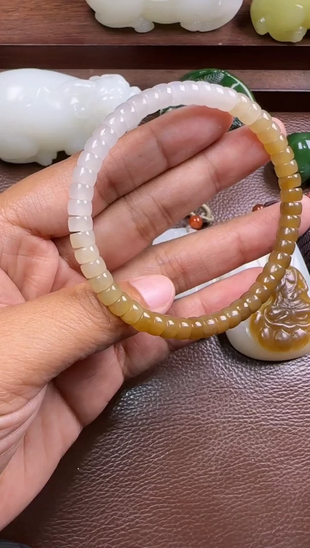 未镶嵌和田玉挂件和田玉手串