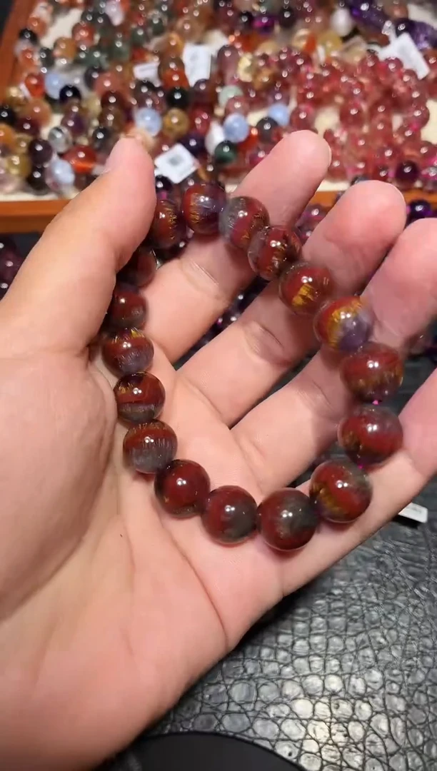 未镶嵌手链水晶娃**?极光单圈A12（多样性发其一）