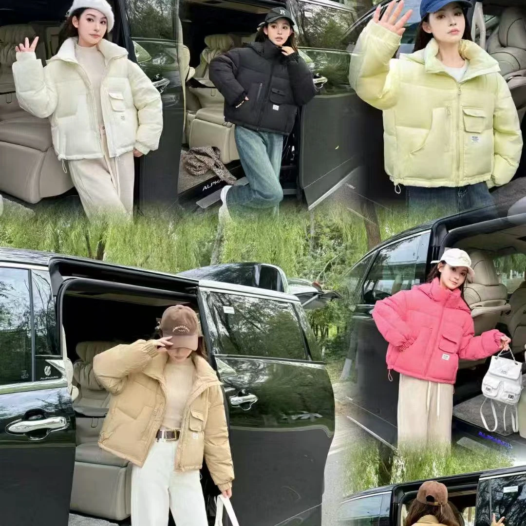 2025外套女短款设计感宽松面包服外套