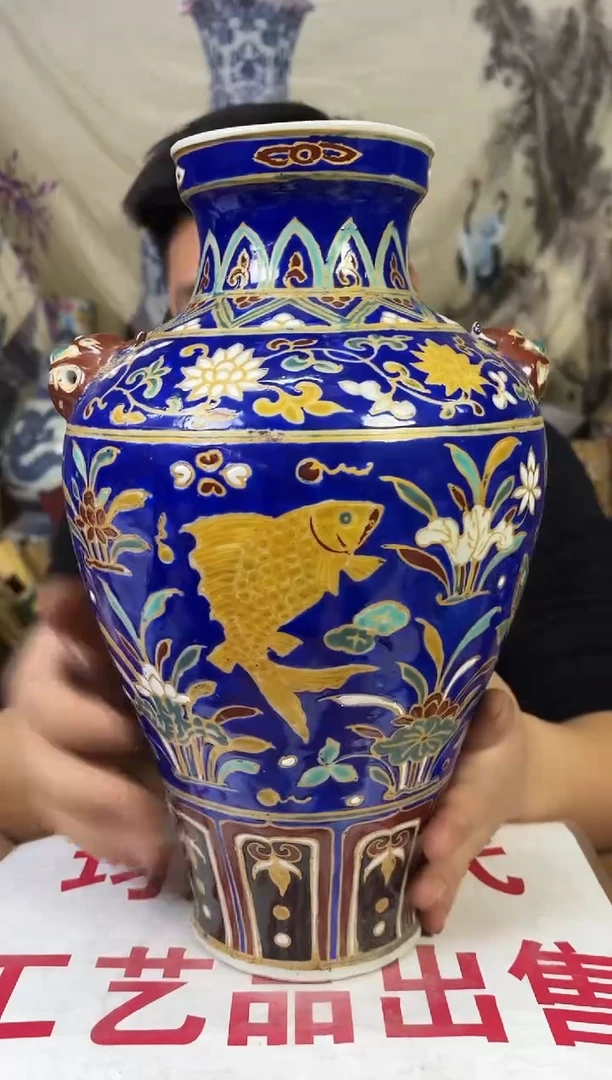 摆件陶瓷高端艺术品Y457