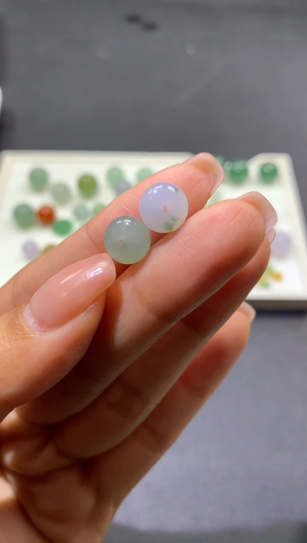 【闪购商品】定制翡翠未镶嵌珠14